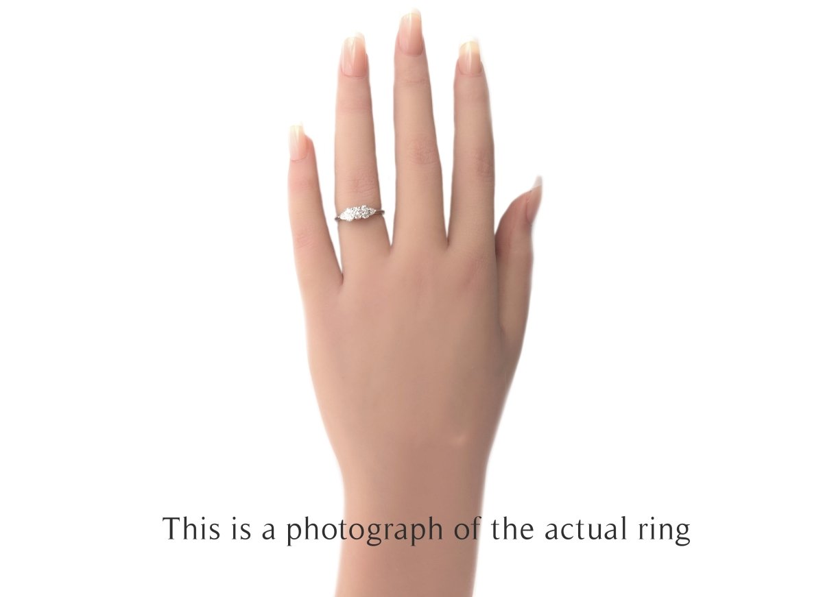 Tiffany & Co. 0.63ct 7-Stone Diamond Engagement Ring - Bloomsbury Manor Ltd