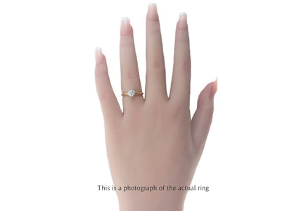 Tiffany & Co 0.63ct E/VVS2 Round Brilliant Diamond Engagement Ring - Bloomsbury Manor Ltd
