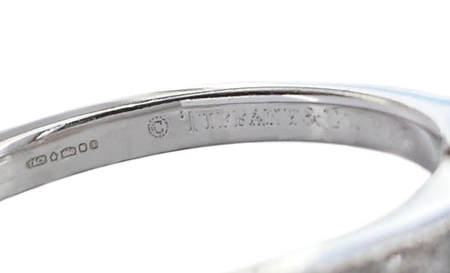Tiffany & Co. 0.65tcw I/VS1 Triple XXX Novo Diamond Engagement Ring - Bloomsbury Manor Ltd