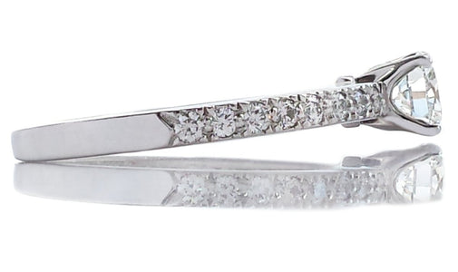 Tiffany & Co. 0.65tcw I/VS1 Triple XXX Novo Diamond Engagement Ring - Bloomsbury Manor Ltd
