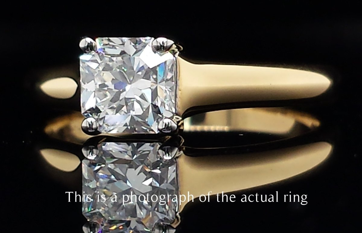 Tiffany & Co. 0.73ct F/VS1 Lucida Diamond Engagement Ring - Bloomsbury Manor Ltd