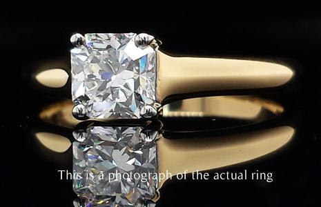 Tiffany & Co. 0.73ct F/VS1 Lucida Diamond Engagement Ring - Bloomsbury Manor Ltd
