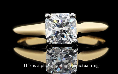Tiffany & Co. 0.73ct F/VS1 Lucida Diamond Engagement Ring - Bloomsbury Manor Ltd
