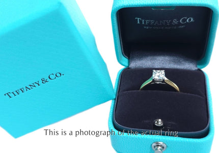 Tiffany & Co 0.73ct F/VS1 Lucida Diamond Engagement Ring - Bloomsbury Manor Ltd