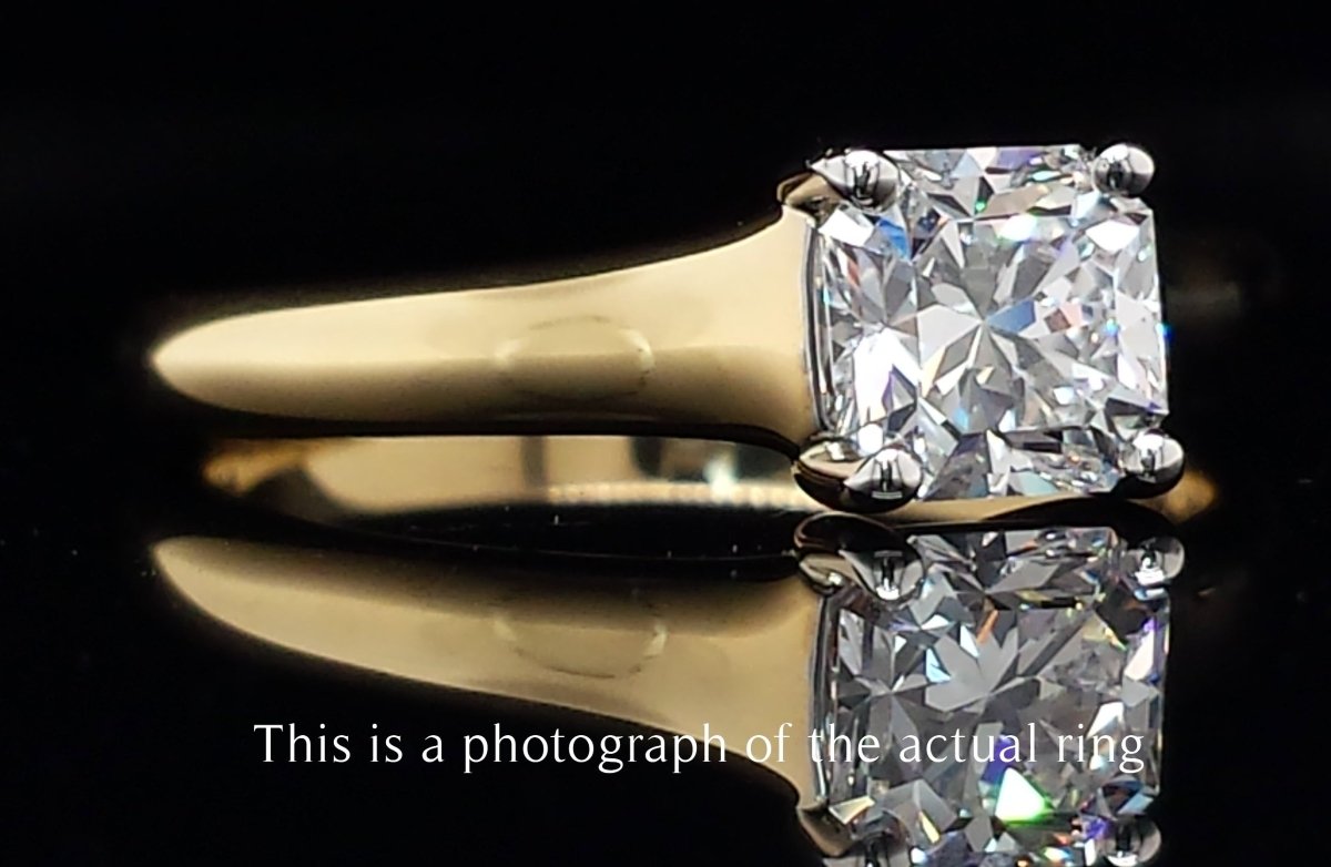 Tiffany & Co. 0.73ct F/VS1 Lucida Diamond Engagement Ring - Bloomsbury Manor Ltd