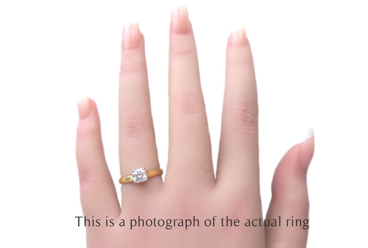 Tiffany & Co 0.73ct F/VS1 Lucida Diamond Engagement Ring - Bloomsbury Manor Ltd