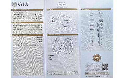 Tiffany & Co 0.73ct G/VVS2 Oval Brilliant Cut Diamond Engagement Ring - Bloomsbury Manor Ltd