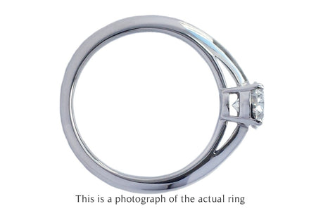 Tiffany & Co 0.73ct G/VVS2 Oval Brilliant Cut Diamond Engagement Ring - Bloomsbury Manor Ltd