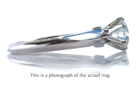 Tiffany & Co 0.79ct H/VVS2 Round Brilliant Diamond Engagement Ring - Bloomsbury Manor Ltd
