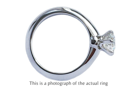 Tiffany & Co 0.79ct H/VVS2 Round Brilliant Diamond Engagement Ring - Bloomsbury Manor Ltd