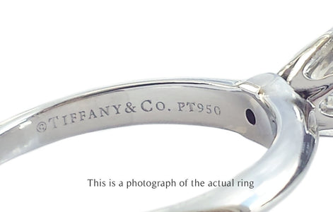 Tiffany & Co 0.82ct H/VS1 Round Brilliant Cut Diamond Engagement Ring - Bloomsbury Manor Ltd