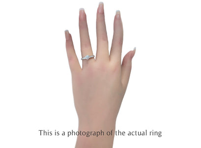 Tiffany & Co 0.86tcw F/VS1 Round Brilliant Diamond Engagement Ring with Side Stones - Bloomsbury Manor Ltd