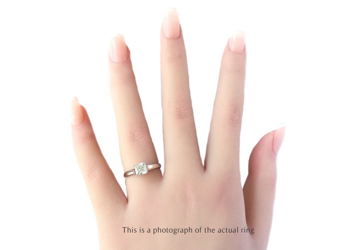 Tiffany & Co 0.87ct F/VS2 Lucida Diamond Engagement Ring - Bloomsbury Manor Ltd