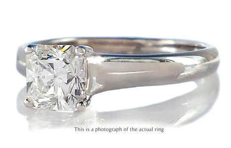 Tiffany & Co 0.87ct F/VS2 Lucida Diamond Engagement Ring - Bloomsbury Manor Ltd