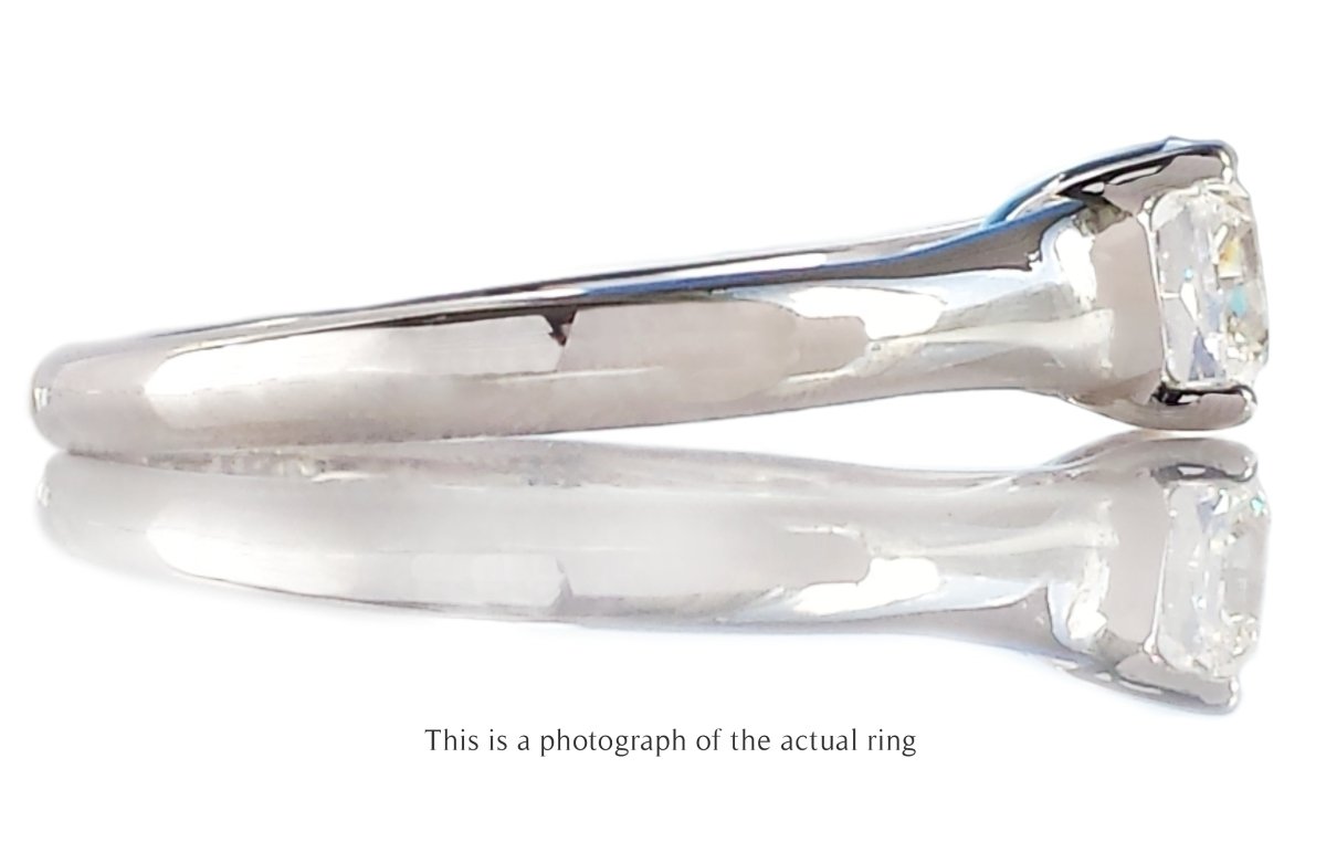 Tiffany & Co 0.87ct F/VS2 Lucida Diamond Engagement Ring - Bloomsbury Manor Ltd