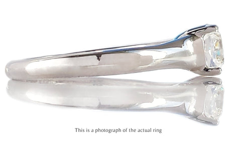 Tiffany & Co 0.87ct F/VS2 Lucida Diamond Engagement Ring - Bloomsbury Manor Ltd