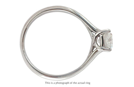 Tiffany & Co 0.87ct F/VS2 Lucida Diamond Engagement Ring - Bloomsbury Manor Ltd