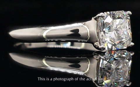 Tiffany & Co. 0.87ct F/VS2 Lucida Diamond Engagement Ring - Bloomsbury Manor Ltd