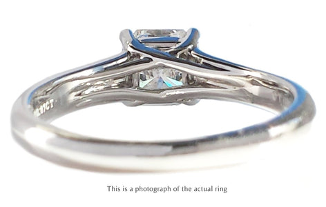 Tiffany & Co 0.87ct F/VS2 Lucida Diamond Engagement Ring - Bloomsbury Manor Ltd