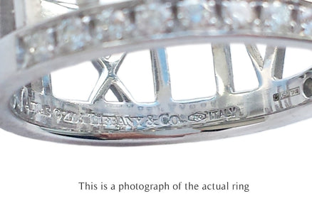 Tiffany & Co. 0.90tcw Wide Atlas Collection Diamond Ring - Bloomsbury Manor Ltd