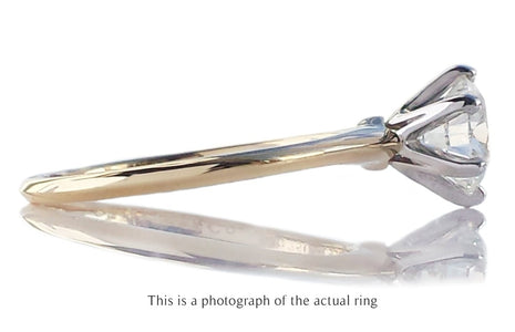 Tiffany & Co 0.96ct G/VVS2 Round Brilliant Diamond 18k Gold Engagement Ring - Bloomsbury Manor Ltd