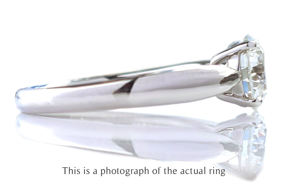 Tiffany & Co. 1.09ct G/VVS2 Harmony Round Brilliant Diamond Engagement Ring - Bloomsbury Manor Ltd