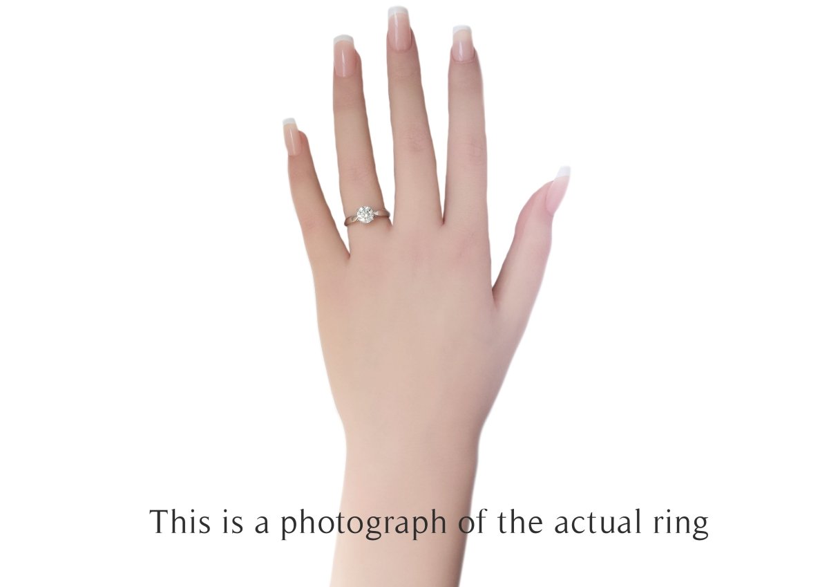 Tiffany & Co. 1.09ct G/VVS2 Harmony Round Brilliant Diamond Engagement Ring - Bloomsbury Manor Ltd