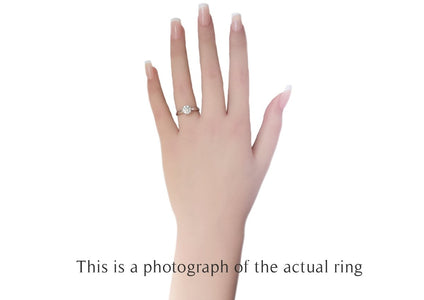 Tiffany & Co. 1.09ct G/VVS2 Harmony Round Brilliant Diamond Engagement Ring - Bloomsbury Manor Ltd