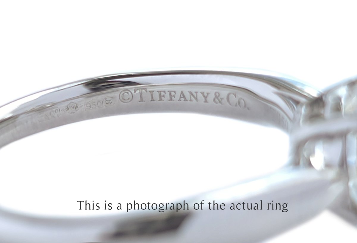 Tiffany & Co. 1.09ct G/VVS2 Harmony Round Brilliant Diamond Engagement Ring - Bloomsbury Manor Ltd