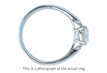Tiffany & Co. 1.09ct G/VVS2 Harmony Round Brilliant Diamond Engagement Ring - Bloomsbury Manor Ltd