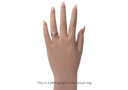 Tiffany & Co 1.11ct G/IF Round Brilliant Cut Diamond 18k Gold Engagement Ring - Bloomsbury Manor Ltd