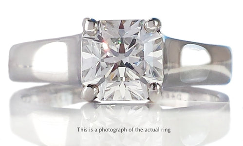 Tiffany & Co 1.14ct E/VS1 Lucida Diamond Engagement Ring - Bloomsbury Manor Ltd