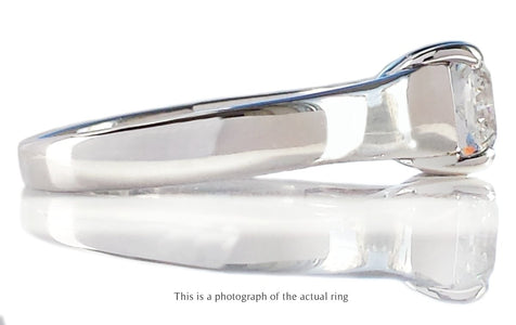 Tiffany & Co 1.14ct E/VS1 Lucida Diamond Engagement Ring - Bloomsbury Manor Ltd