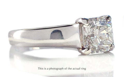 Tiffany & Co 1.14ct E/VS1 Lucida Diamond Engagement Ring - Bloomsbury Manor Ltd