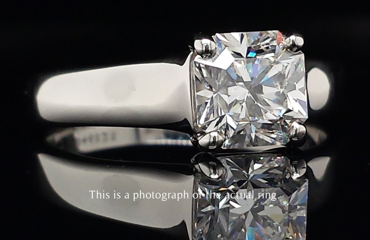 Tiffany & Co. 1.14ct E/VS1 Lucida Diamond Engagement Ring - Bloomsbury Manor Ltd