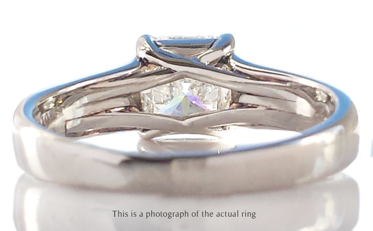 Tiffany & Co 1.14ct E/VS1 Lucida Diamond Engagement Ring - Bloomsbury Manor Ltd