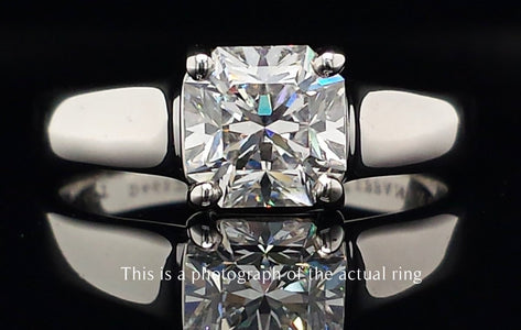 Tiffany & Co. 1.14ct E/VS1 Lucida Diamond Engagement Ring - Bloomsbury Manor Ltd