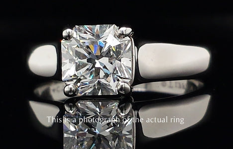 Tiffany & Co. 1.14ct E/VS1 Lucida Diamond Engagement Ring - Bloomsbury Manor Ltd