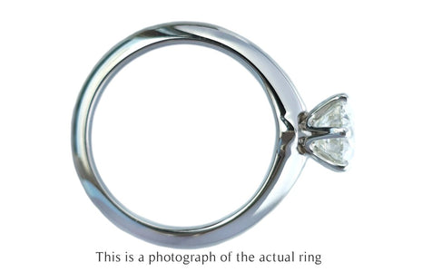Tiffany & Co 1.15ct H/SI1 Round Brilliant Diamond Engagement Ring - Bloomsbury Manor Ltd