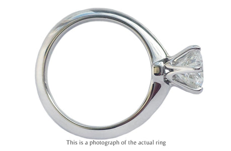 Tiffany & Co 1.17ct XXX H/VS2 Round Brilliant Diamond Engagement Ring - Bloomsbury Manor Ltd