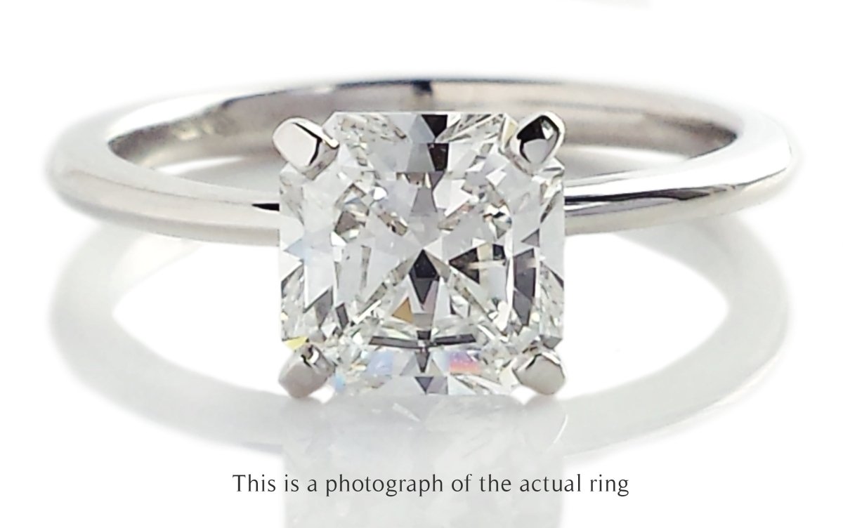 Tiffany & Co 1.19ct F/VVS2 True Diamond Engagement Ring - Bloomsbury Manor Ltd