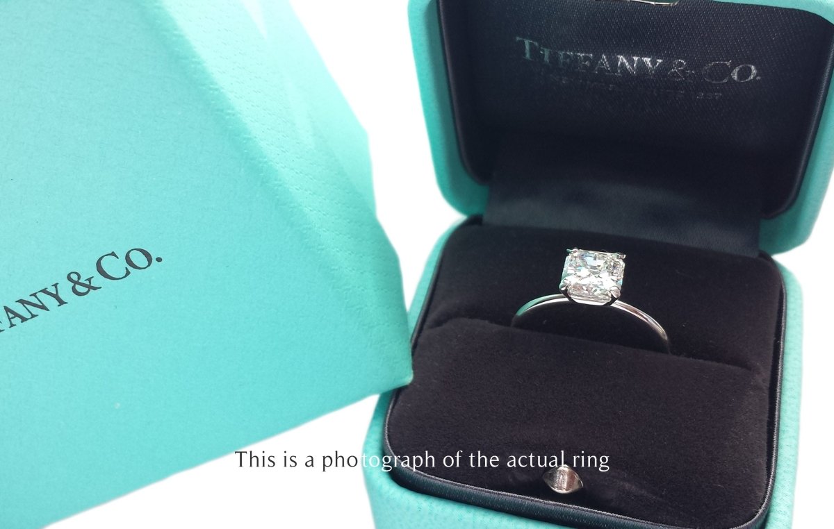 Tiffany & Co 1.19ct F/VVS2 True Diamond Engagement Ring - Bloomsbury Manor Ltd