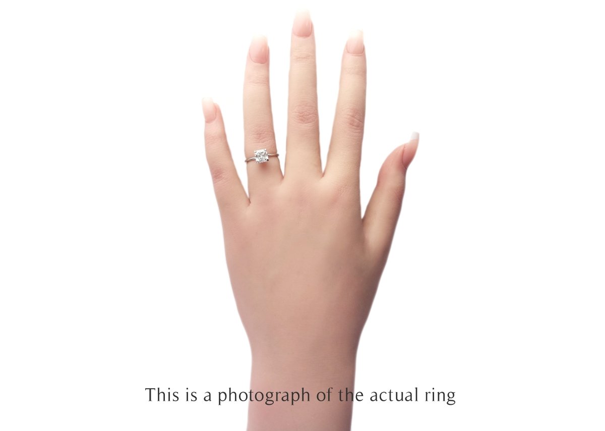 Tiffany & Co 1.19ct F/VVS2 True Diamond Engagement Ring - Bloomsbury Manor Ltd