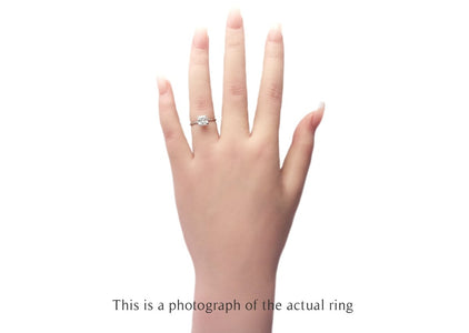 Tiffany & Co 1.19ct F/VVS2 True Diamond Engagement Ring - Bloomsbury Manor Ltd