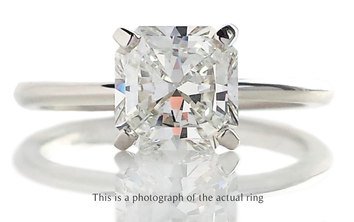 Tiffany & Co 1.19ct F/VVS2 True Diamond Engagement Ring - Bloomsbury Manor Ltd