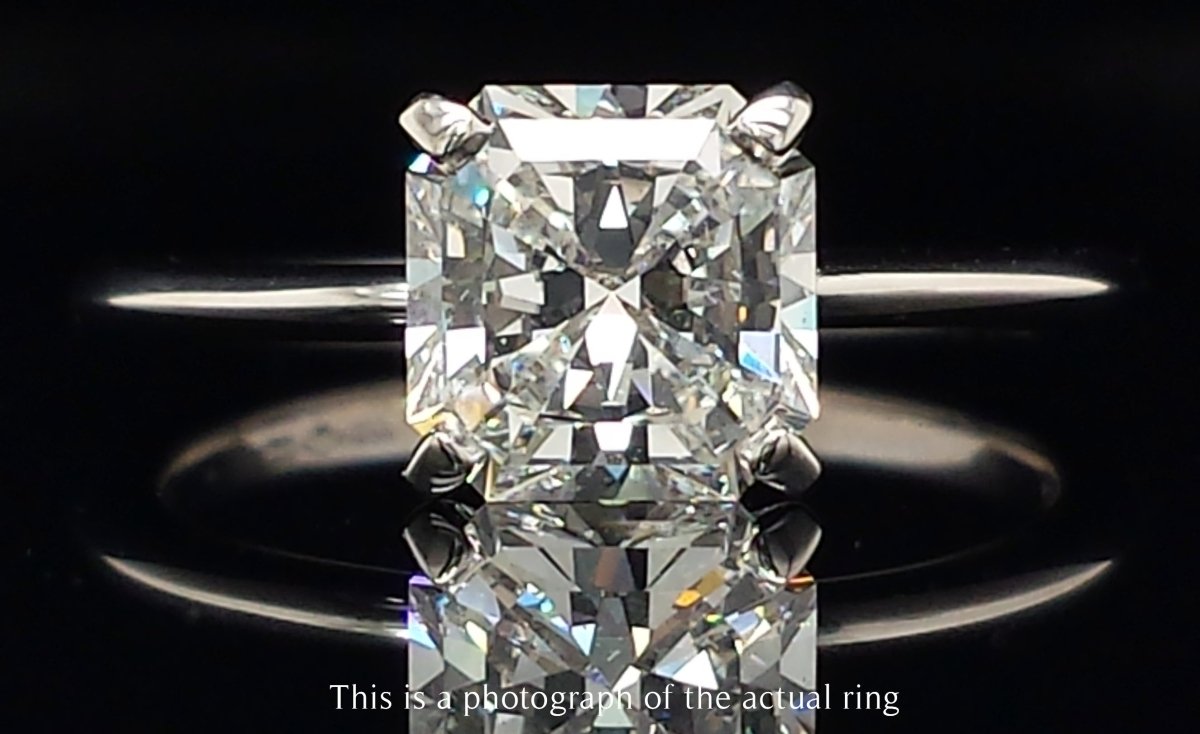 Tiffany & Co 1.19ct F/VVS2 True Diamond Engagement Ring - Bloomsbury Manor Ltd