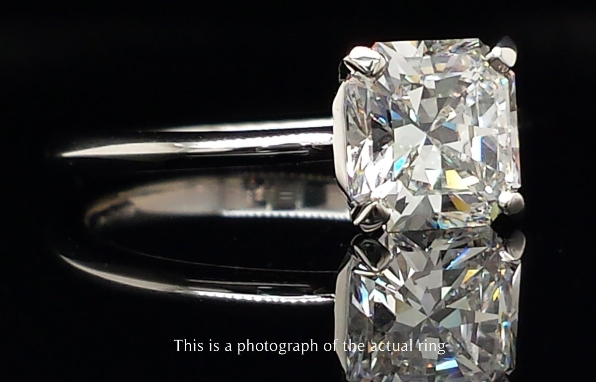Tiffany & Co 1.19ct F/VVS2 True Diamond Engagement Ring - Bloomsbury Manor Ltd