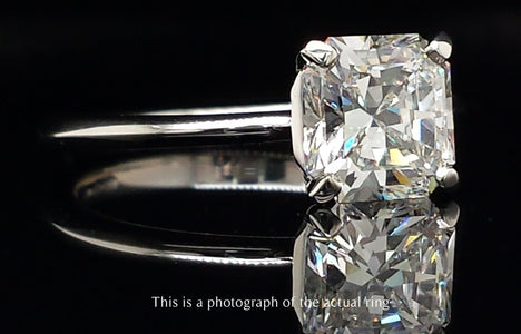Tiffany & Co 1.19ct F/VVS2 True Diamond Engagement Ring - Bloomsbury Manor Ltd