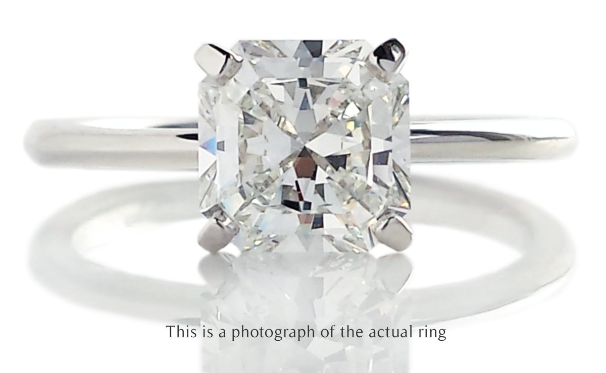 Tiffany & Co 1.19ct F/VVS2 True Diamond Engagement Ring - Bloomsbury Manor Ltd