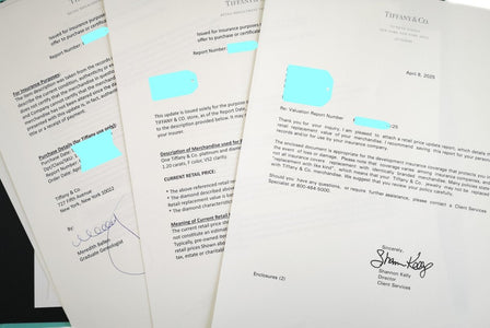 Tiffany & Co 1.20ct F/VS2 Round Brilliant Diamond Engagement Ring - Bloomsbury Manor Ltd